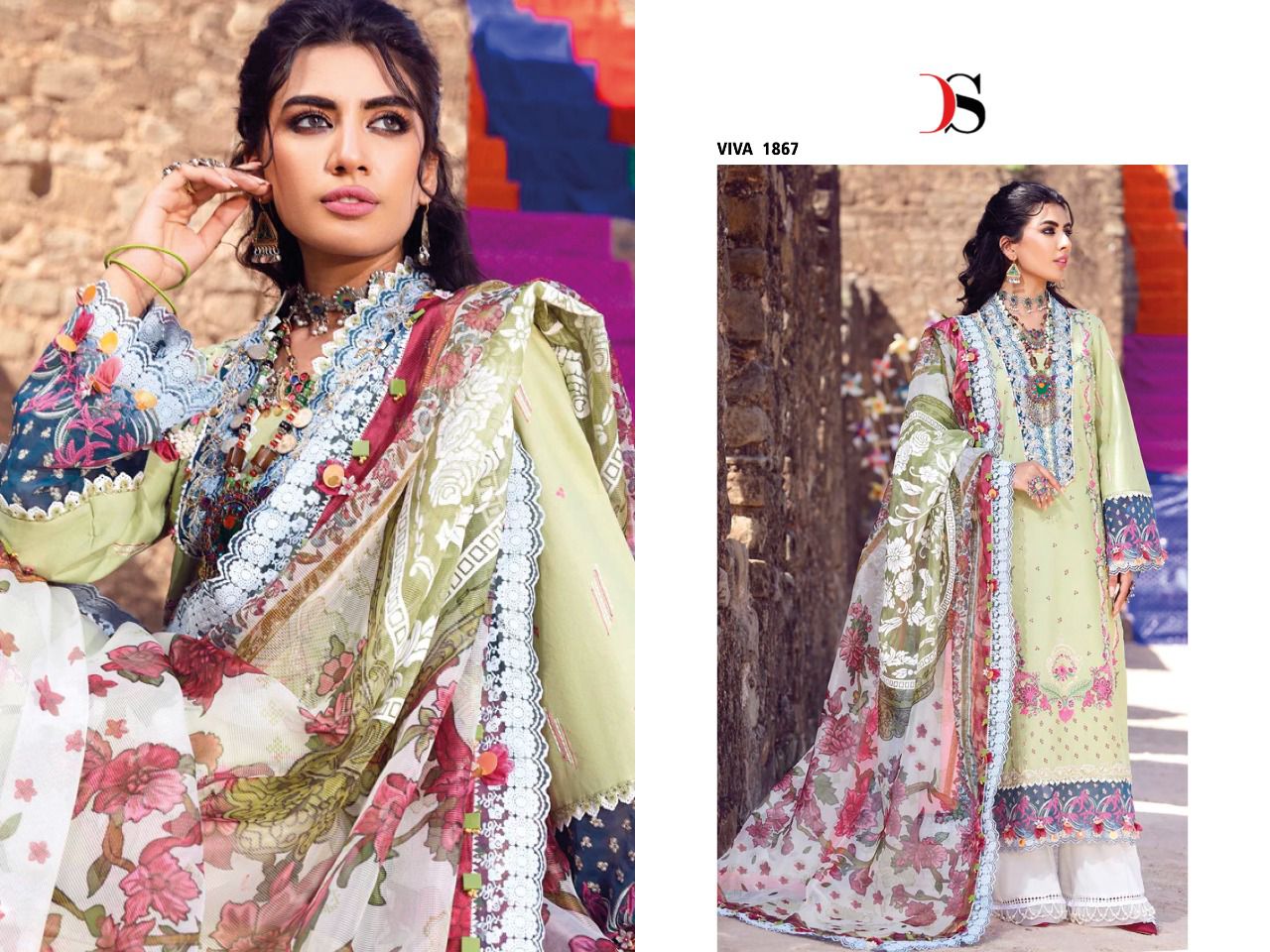 Deepsy Viva Anaya Pakistani Wholesale Salwar Kameez Collection